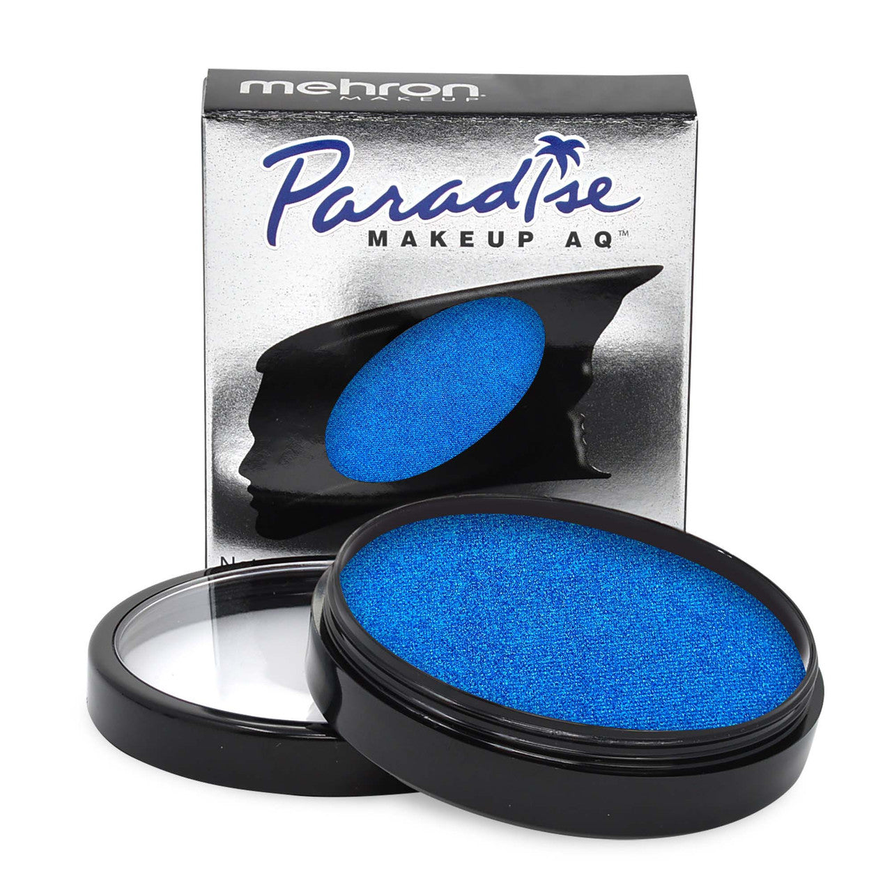 Paradis brillant de Mehron Make-up AQ 40ml - Bleu Métallisé - Mehron