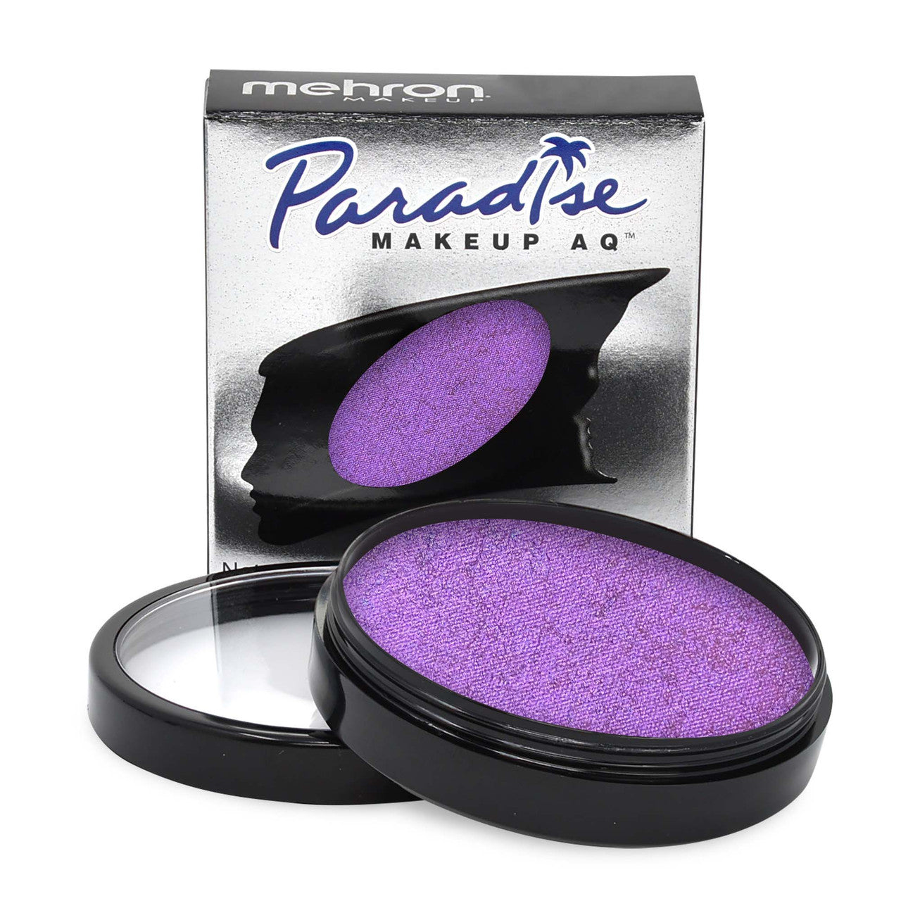 Paradis brillant de Mehron Make-up AQ 40ml - Violet Métallisé - Mehron
