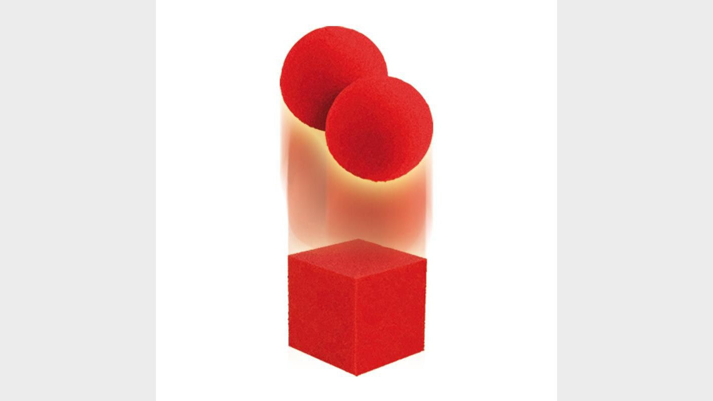 Mini boule éponge au cube | Boules à Carré Mystère Difatta Magique Deinparadies.ch