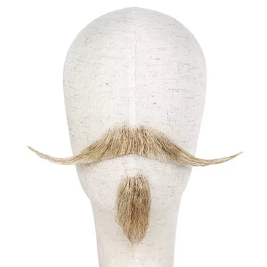 Musketier Echthaar Bartset | schwarz