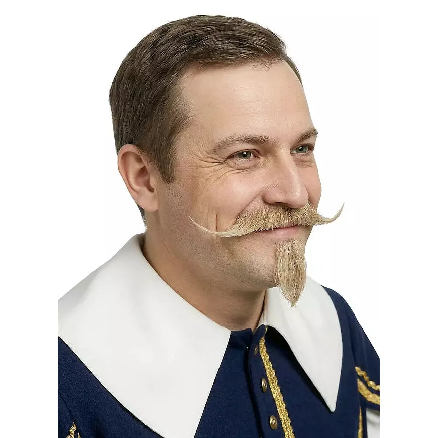 Musketier Echthaar Bartset | blond