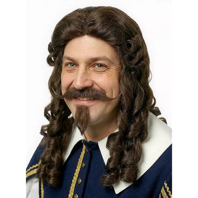 Musketier Echthaar Bartset | braun