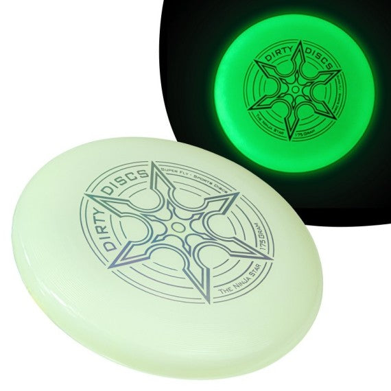 Ninja Star Sports Disc Frisbee Glow