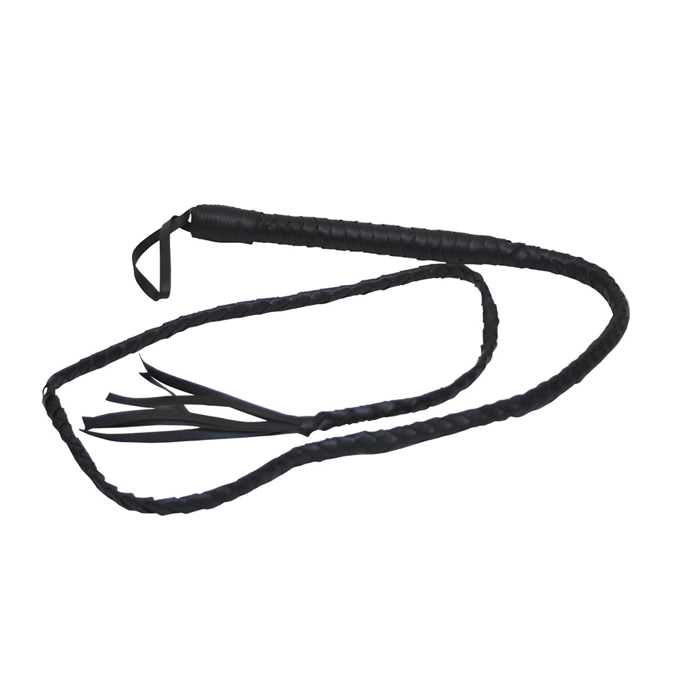 Whip noir 180 cm