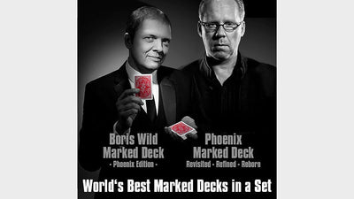 Phoenix Marked Deck Combo | 2 Spiele Card-Shark bei Deinparadies.ch
