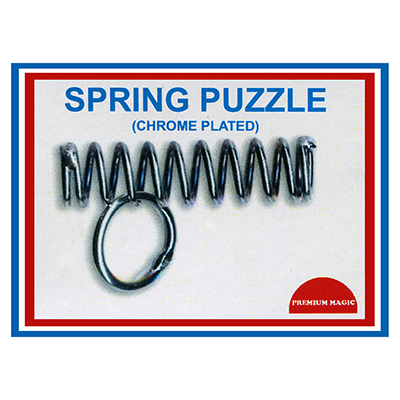 Spring Puzzle (Chrome Plated) | Premuim Magic 