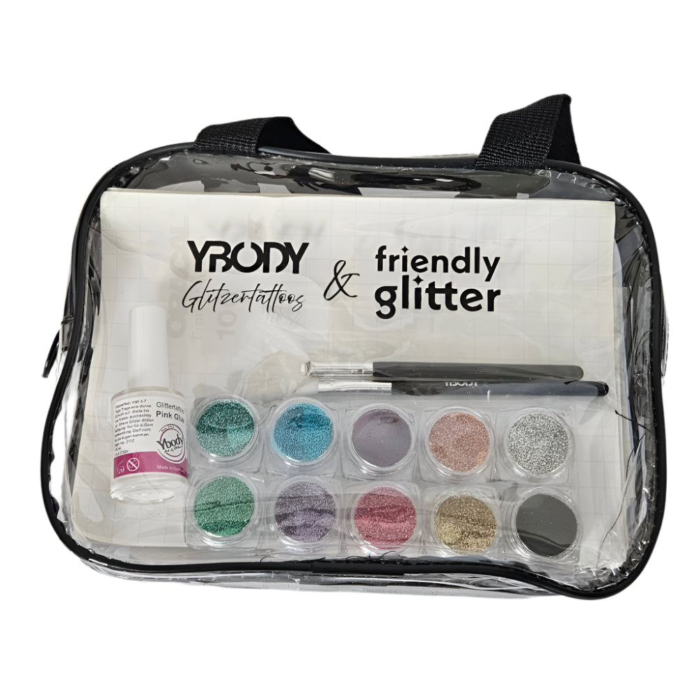 Ybody Glitzertattoo BIO Set | Big Party