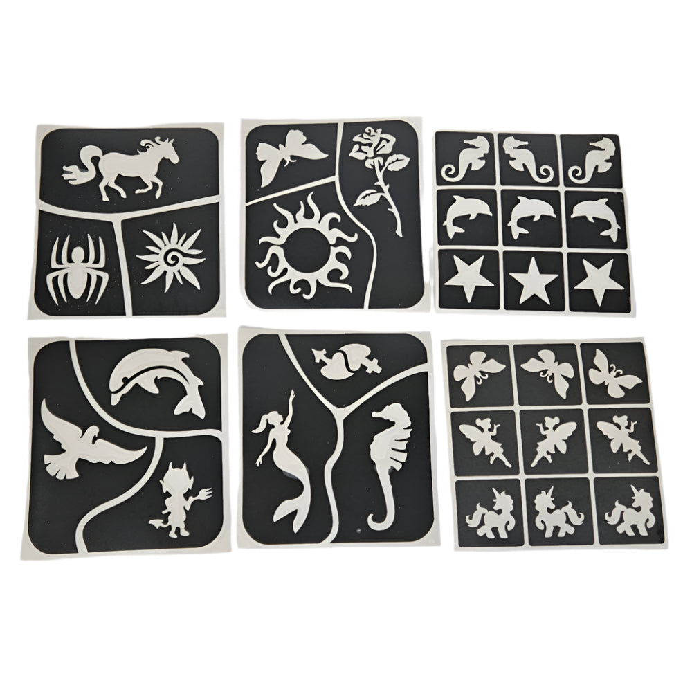 Ybody Glitzertattoo BIO Fun Set | Family