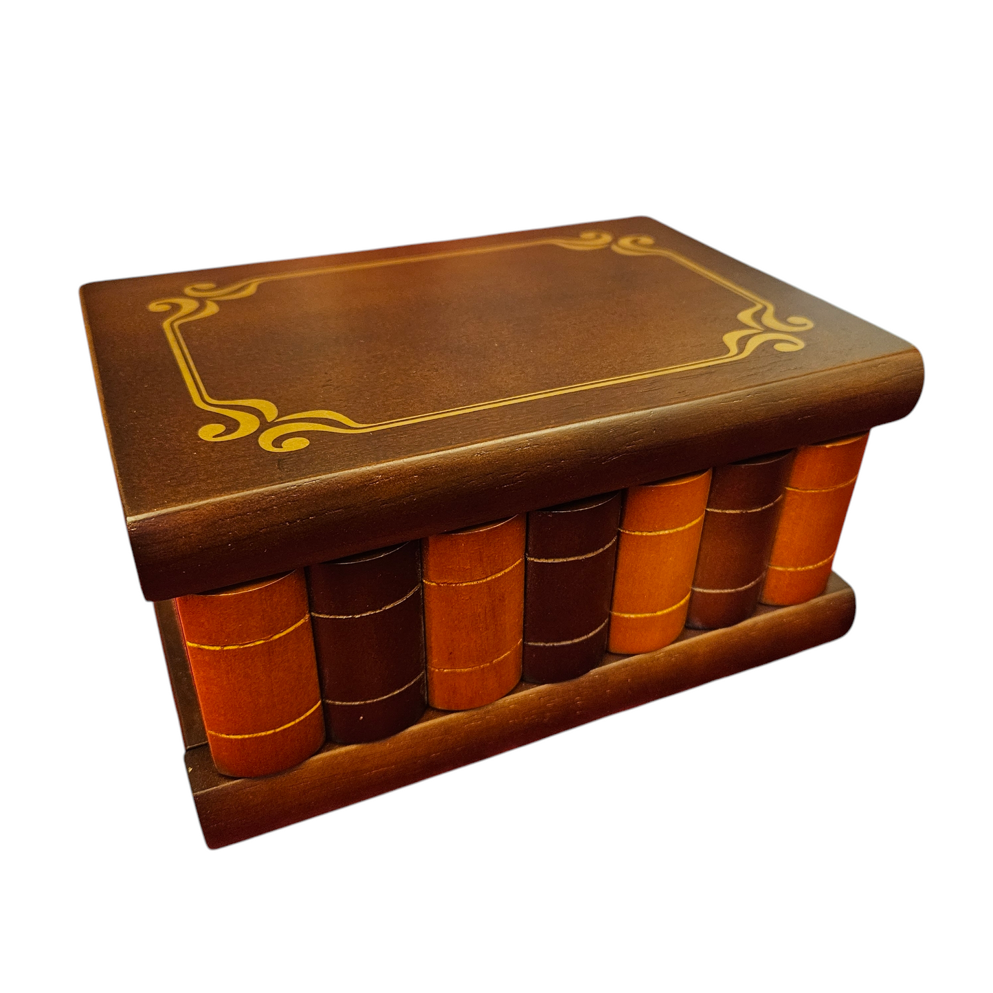 Bücher Holz Trickbox