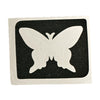 Glitter-Tattoo Schablone | 10x Schmetterling