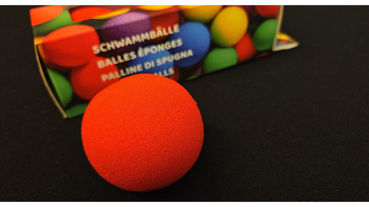 Schwammbälle | Sponge Balls Set | rot