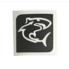 Glitter-Tattoo Schablone | 15x Haifisch