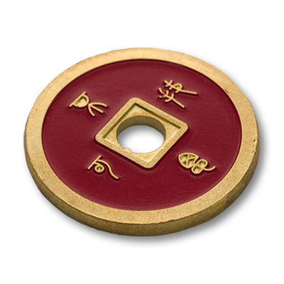 Chinese Coin (CH0019) Black & Red | Tango Magic s