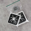 Glitter-Tattoo Schablone | 15x Spinne