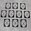 Glitter-Tattoo Schablone | 10x Comic Held