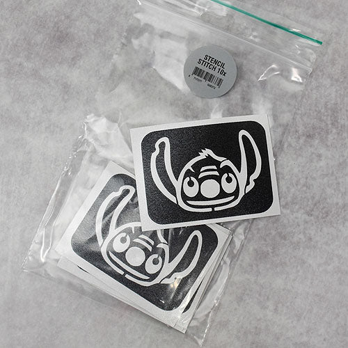 Glitter-Tattoo Schablone | 10x Stitch