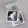 Glitter-Tattoo Schablone | 15x Dino