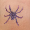 Glitter-Tattoo Schablone | 15x Spinne