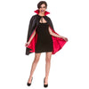 Super Deluxe Satin Vampire Cape - Small - Wicked