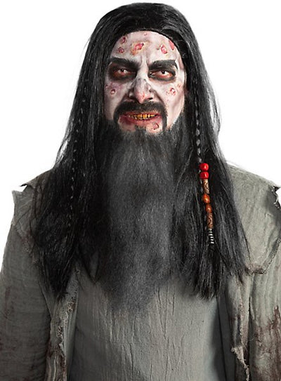 Farmerbart Kunsthaar schwarz