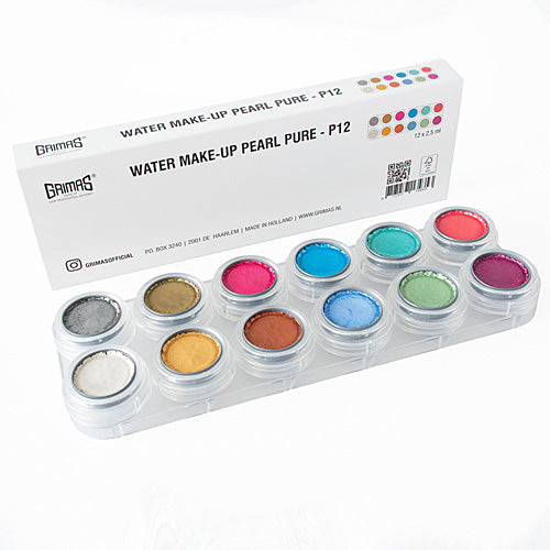 Wasser Make-up Palette P12 | Pearl Grimas bei Deinparadies.ch