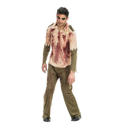 Zombie Sheriff Kostüm Herren