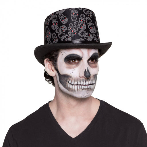 Top hat with skulls Wilbers costumes Deinparadies.ch