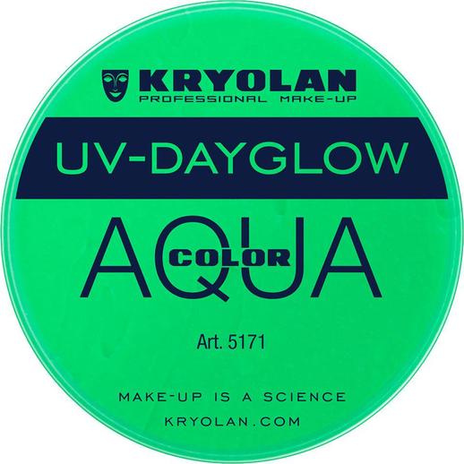 Effet lueur UV Farbe 8ml - vert clair - Kryolan