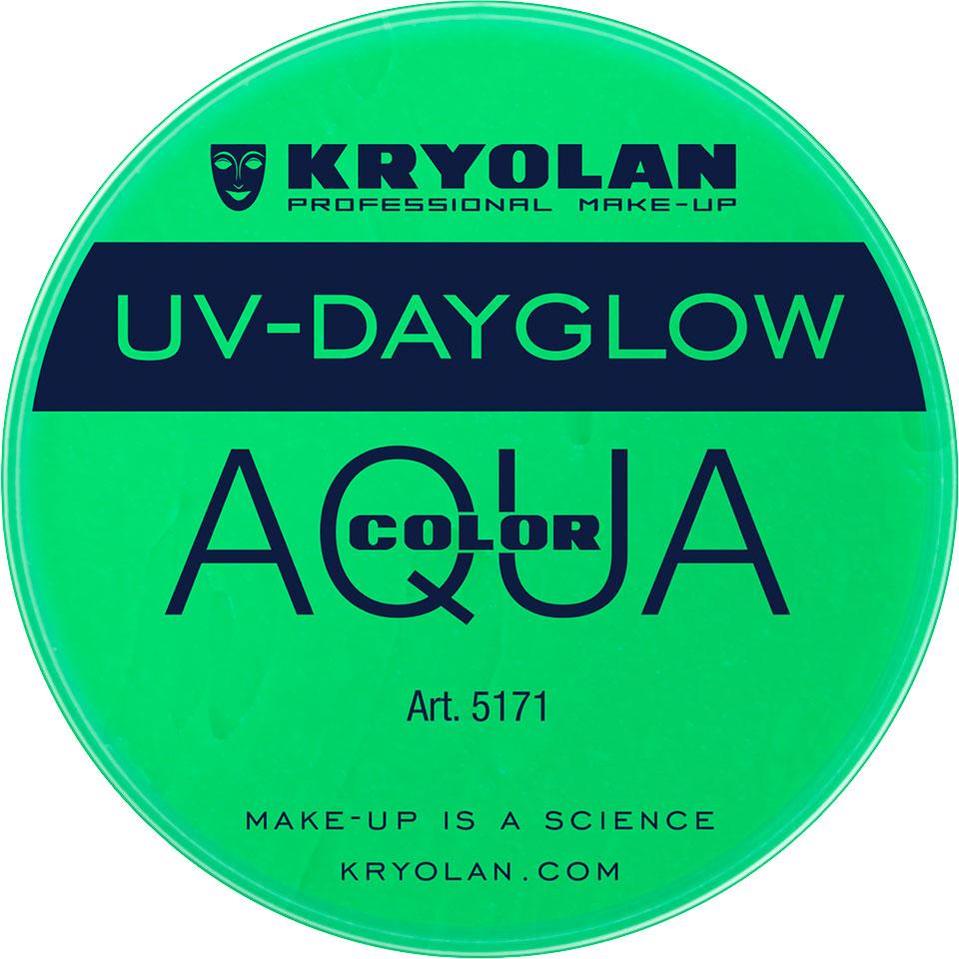 Effet lueur UV Farbe 8ml - vert - Kryolan