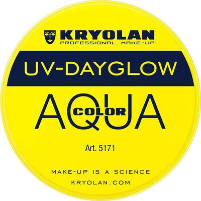 Effetto bagliore UV Farbe 8 ml - giallo - Kryolan