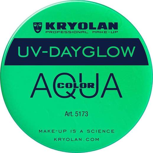 Effet lueur UV Farbe 55ml - vert clair - Kryolan