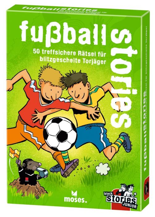 Black Stories Jr. | Soccer Stories Moses at Deinparadies.ch