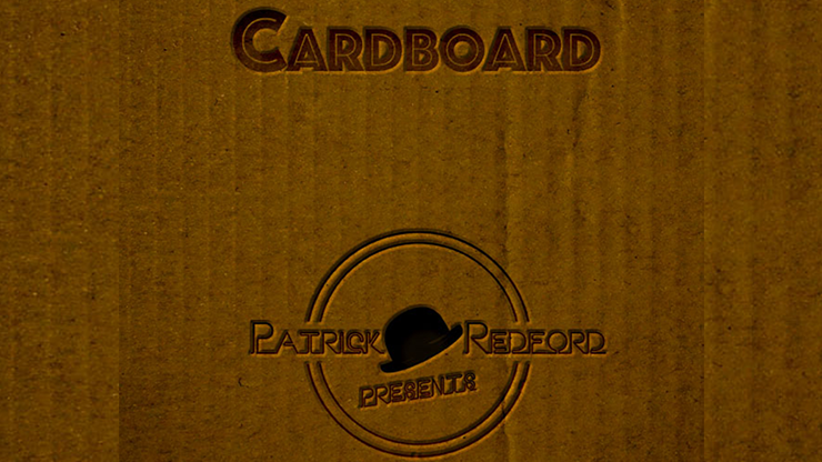 Cardboard The Book by Patrick G. Redford George Tait bei Deinparadies.ch
