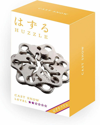 Huzzle Cast Puzzle Snow | Level 2 Cast Puzzles bei Deinparadies.ch