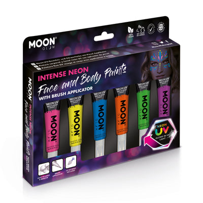 Kit de maquillage Facepaint UV/Neon Paintglow à Deinparadies.ch