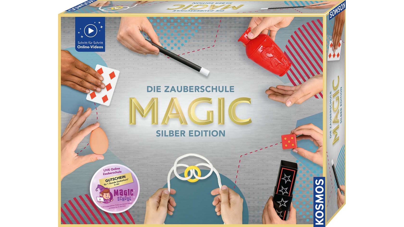 Zauberschule Silber Kosmos | Zauberkasten Kosmos bei Deinparadies.ch