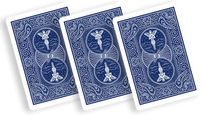 Bicycle Playing Cards 809 Mandolin Blue by USPCC Bicycle consider Deinparadies.ch