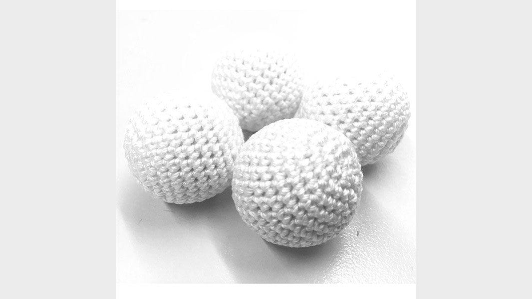 Balls for cup game 3.0cm - white - Magic Owl Supplies