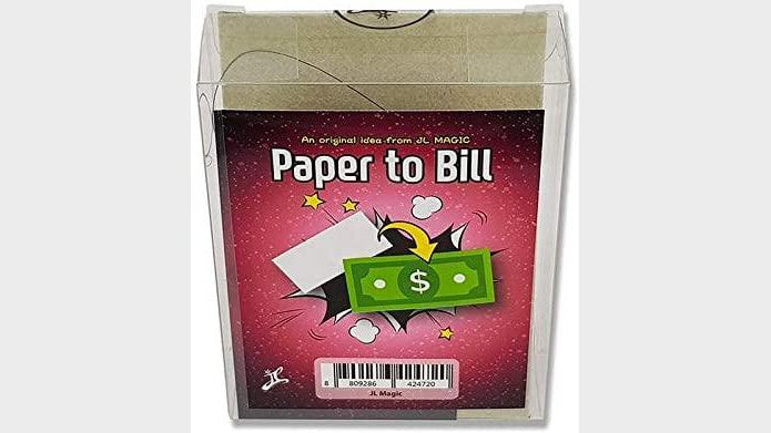 Paper to Bill par JL JL Magic à Deinparadies.ch