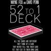 52 to 1 Deck | Wayne Fox, David Penn - Rot - Murphy's Magic
