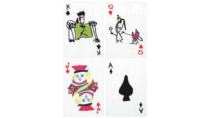 Playing Cards Created by Children by US Playing Card JL Magic at Deinparadies.ch
