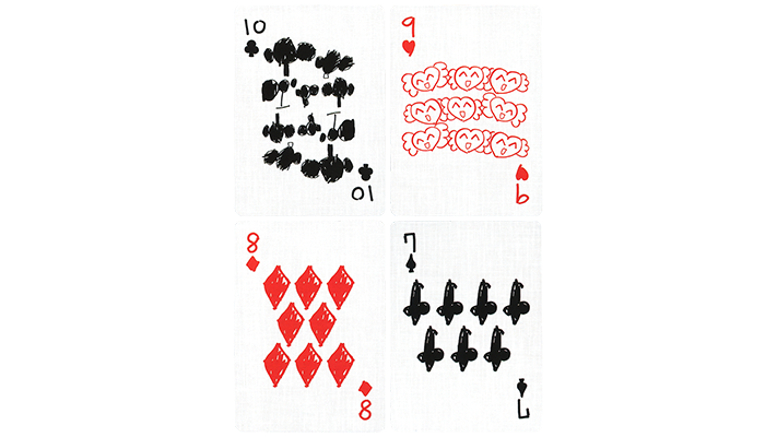 Playing Cards Created by Children by US Playing Card JL Magic at Deinparadies.ch
