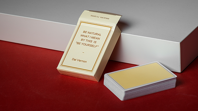 Magic Notebook Deck - Édition limitée (Champagne) par The Bocopo Playing Card Company Xu Yu Juan bei Deinparadies.ch