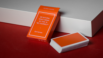 Magic Notebook Deck - Limited Edition (Orange) by The Bocopo Playing Card Company Xu Yu Juan bei Deinparadies.ch