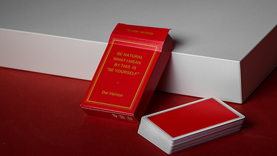 Magic Notebook Deck - Edición limitada (rojo) de The Bocopo Playing Card Company Xu Yu Juan bei Deinparadies.ch