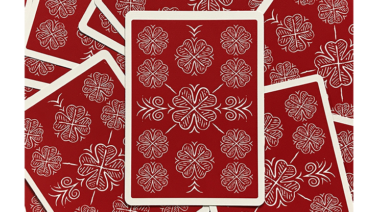 Choice Cloverback (rosso) Carte da gioco Penguin Magic a Deinparadies.ch