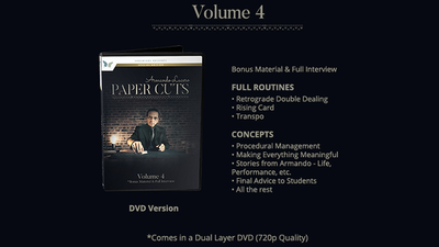 Paper Cuts Secret Volume 4 by Armando Lucero SansMinds Productionz at Deinparadies.ch