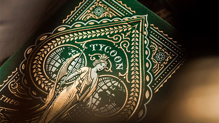 Tycoon Playing Cards Green theory11 at Deinparadies.ch