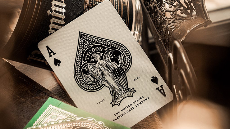 Tycoon Playing Cards Green theory11 at Deinparadies.ch