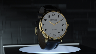 Infinity Watch V3 - Gold Case White Dial / PEN Version (Gimmick and Online Instructions) by Bluether Magic Rashaun Chan bei Deinparadies.ch